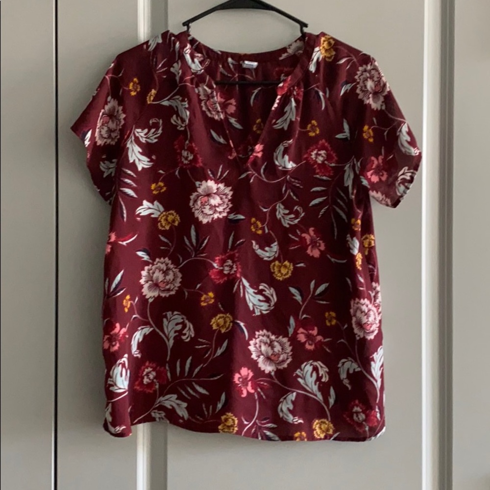 Old Navy Floral Blouse